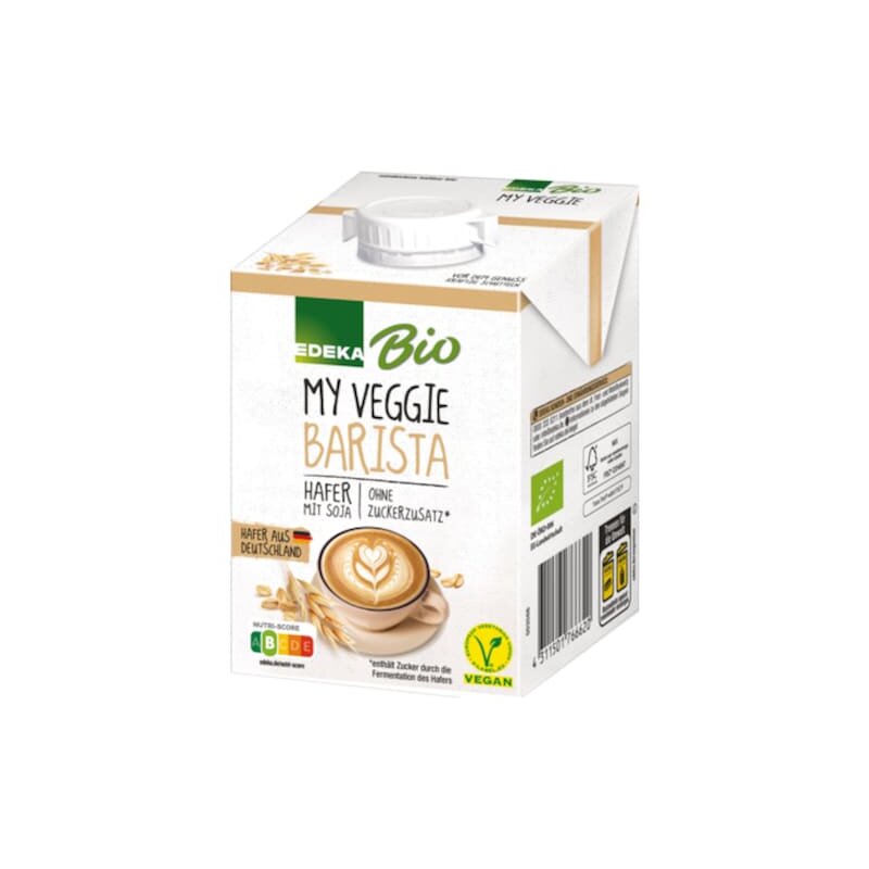 Bio EDEKA My Veggie Veganer Hafer Drink Barista 500ml