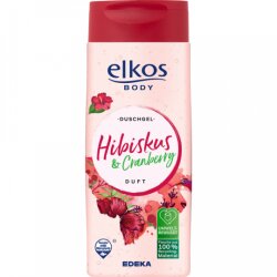 EDEKA elkos Duschgel Hibiskus&Cranberry 300ml