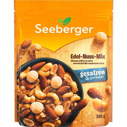 Seeberger Edel-Nuss-Mix geröstet und gesalzen 350g