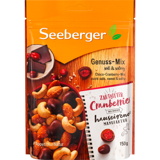 Seeberger Genuss-Mix süß&salzig 150g