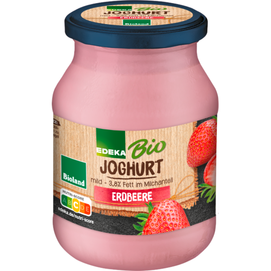 Bio EDEKA Joghurt Erdbeere 3,8% 500g MW