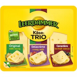 Leerdammer Trio 3x2 Scheiben 125g