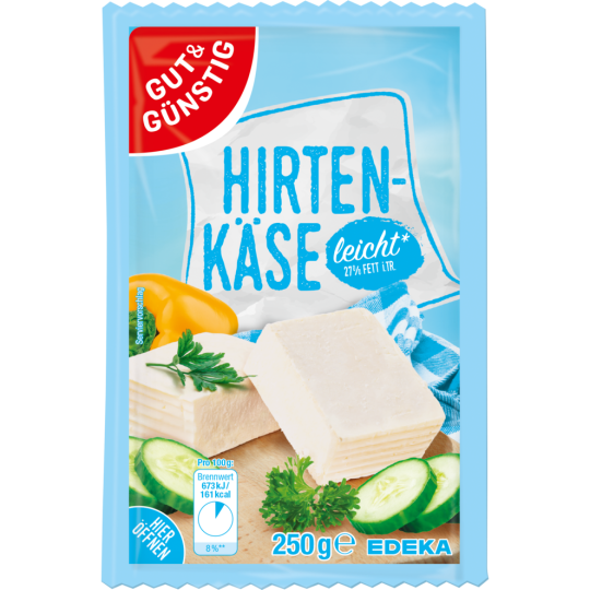 GUT&GÜNSTIG Hirtenkäse leicht 27% 250g