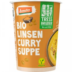 Demeter Tress Brüder Linsen Curry Suppe 450ml