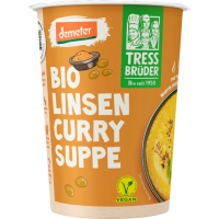 Demeter Tress Brüder Linsen Curry Suppe 450ml