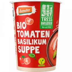 Demeter Tress Brüder Tomaten Basilikum Suppe 450ml