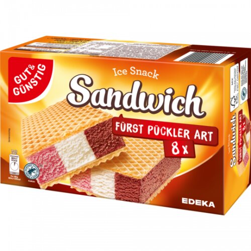 GUT&GÜNSTIG Sandwich Fürst-Pückler-Art 8x90ml