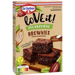 Dr.Oetker LoVE it! Pflanzliche Brownies 480g