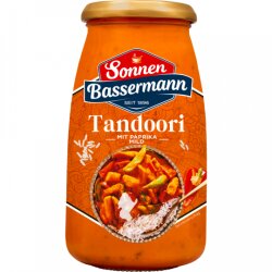 Sonnen Bassermann Fertigsauce Tandoori mit Paprika mild 520g