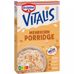 Dr.Oetker Vitalis Porridge Mehrkorn für 1,35l 450g