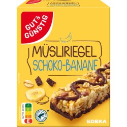 GUT&GÜNSTIG Müsliriegel Schoko-Banane 8x25g