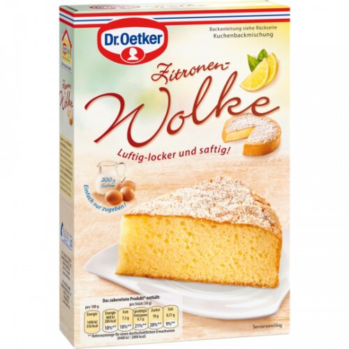 Dr.Oetker Zitronen-Wolke Kuchen 430g