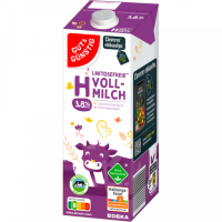 GUT&GÜNSTIG H-Milch laktosefrei 3,8% 1l