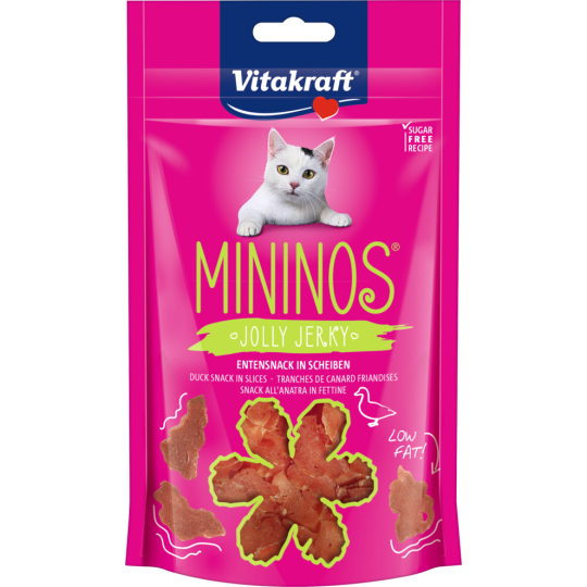 Vitakraft Mininos Entensnack in Scheiben 40g