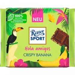 Ritter Sport Crispy Banana Tafel 100g