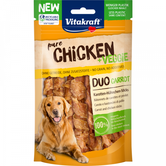 Vitakraft Chicken+Veggie Karottenstick+Hühnchen 80g