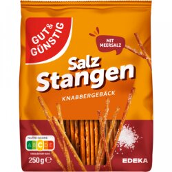 GUT&GÜNSTIG Salzstangen Knabbergebäck mit...