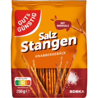 GUT&GÜNSTIG Salzstangen Knabbergebäck mit...