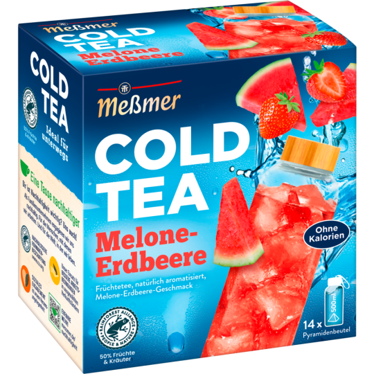 Meßmer Cold Tea Melone-Erdbeere 14ST 38,5g