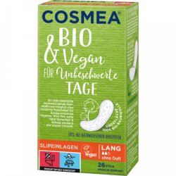 Cosmea Bio&Vegan Slipeinlagen lang 26ST