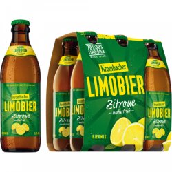 Krombacher Limobier Zitrone 4x6x0,33l MW