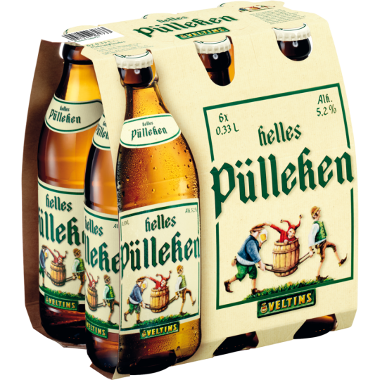 Veltins Helles Pülleken 4x6x0,33l MW