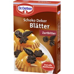 Dr.Oetker Dekorblätter Zartbitter 60g