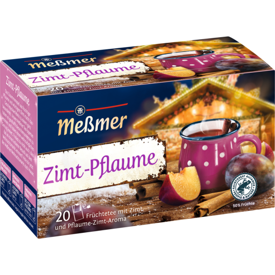 Meßmer Zimtpflaume 20ST 50g