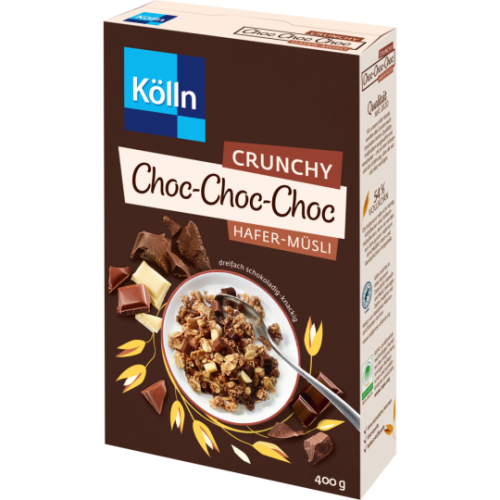 Kölln Crunchy Choc-Choc-Choc Hafer-Müsli 400g