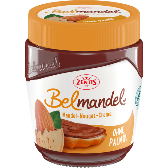 Belmandel Mandel-Nougat-Creme ohne Palmöl 300g