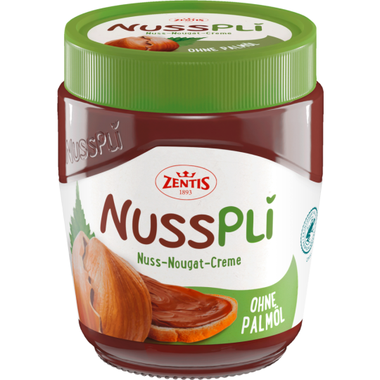 Nusspli Nuss-Nougat-Creme ohne Palmöl 300g
