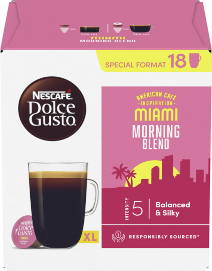 Nescafe Dolce Gusto Kapseln Miami Morning Blend 18ST 126g