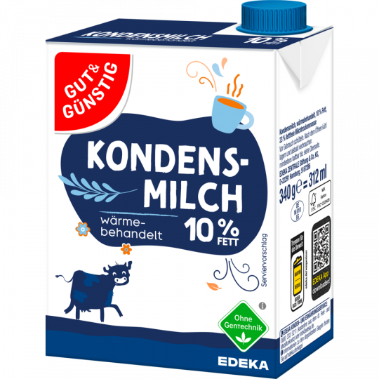 GUT&GÜNSTIG Kondensmilch 10% 340g