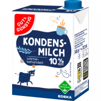 GUT&GÜNSTIG Kondensmilch 10% 340g