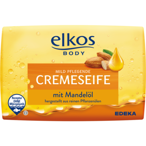 EDEKA elkos Cremeseife Mandelöl 150g