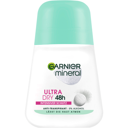 Garnier Mineral Deo RollOn Women Ultra Dry 50ml