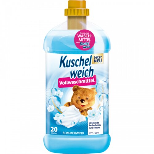 Kuschelweich Vollwaschmittel Sommerwind flüssig 20WL 1,32l
