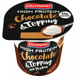 Ehrmann High Protein Pudding Schoko mit Protein Topping 200g