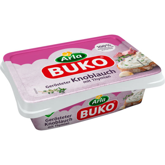 Arla Buko Gerösteter Knoblauch mit Thymian Rahmstufe 200g