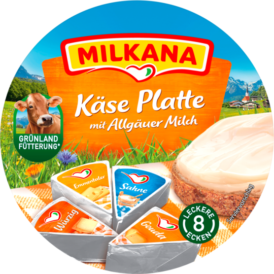 Milkana Käse Platte 190g