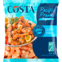 ASC Costa Pacific Prawns 215g