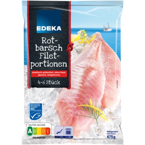 MSC EDEKA Rotbarschfilet-Portionen 475g