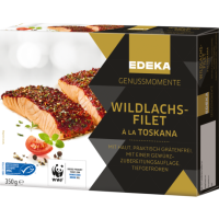 MSC EDEKA Genussmomente Wildlachsfilet mit Haut Toskana 350g