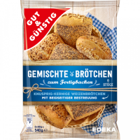GUT&GÜNSTIG gemischte Brötchen 6ST 540g