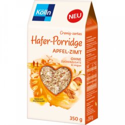Kölln Cremig-zartes Hafer-Porridge Apfel-Zimt 350g