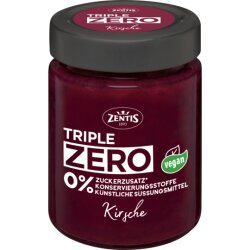 Zentis Triple Zero Fruchtaufstrich Kirsche 185g