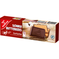 GUT&GÜNSTIG Schoko Butterkeks Zartbitter 125g