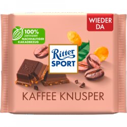Ritter Sport Kaffee Knusper Tafel 100g