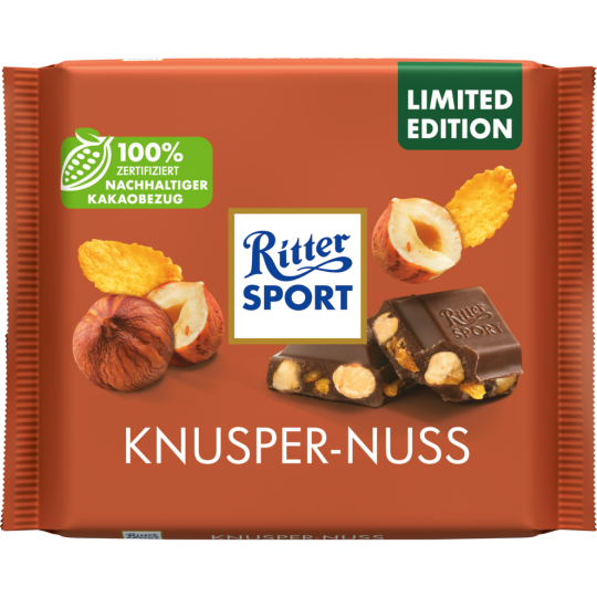 Ritter Sport Knusper Nuss Tafel 100g