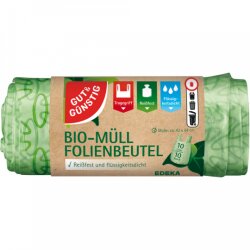 GUT&GÜNSTIG Bio-Müll Folienbeutel 10l 10ST